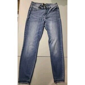 Refuge Women's Straight Stretch Legging Blue Jeans Size 8